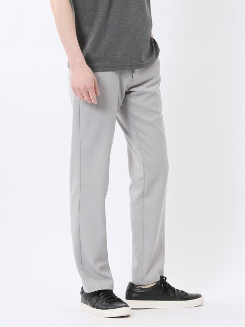 ストレッチ サイドジップ トラウザーパンツ