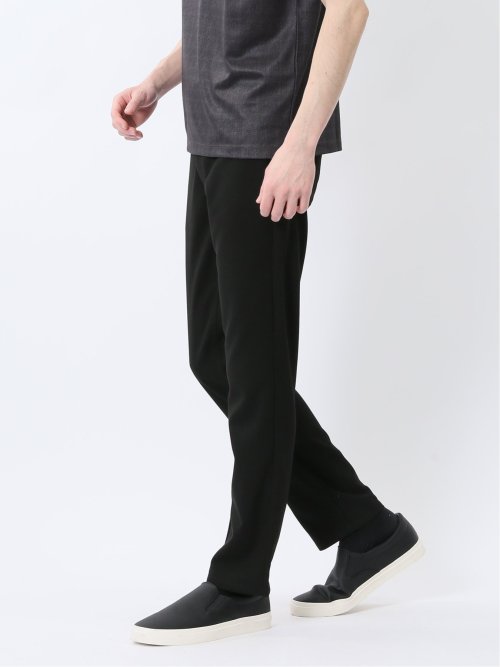 ストレッチヘリンボン スリムパンツ