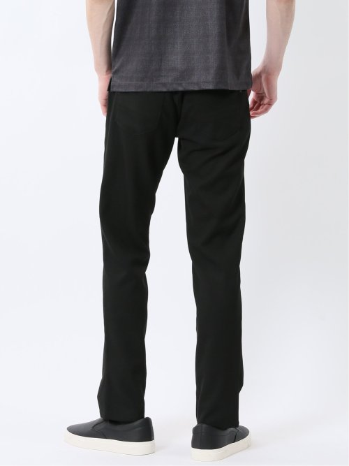 ストレッチヘリンボン スリムパンツ