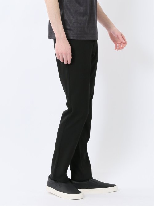 ストレッチヘリンボン スリムパンツ