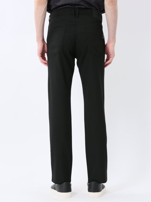 ストレッチヘリンボン スリムパンツ