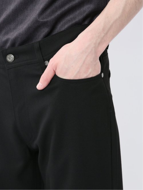 ストレッチヘリンボン スリムパンツ