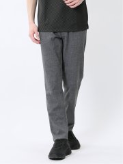 ストレッチヘリンボン スリムパンツ