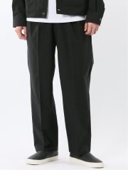 撥水ストレッチ ワイドテーパードパンツ(セットアップ可能)