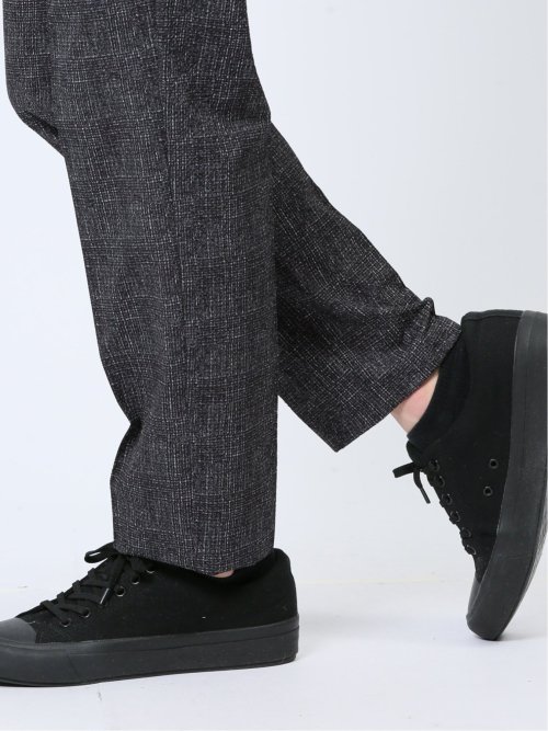 サッカープリント トラウザーパンツ(セットアップ可能)