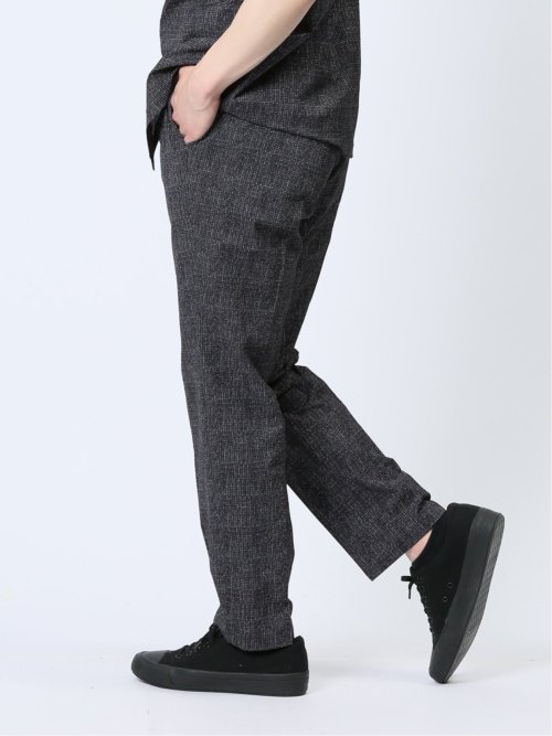 サッカープリント トラウザーパンツ(セットアップ可能)