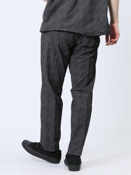 サッカープリント トラウザーパンツ(セットアップ可能)