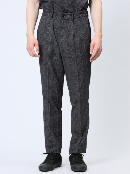 サッカープリント トラウザーパンツ(セットアップ可能)