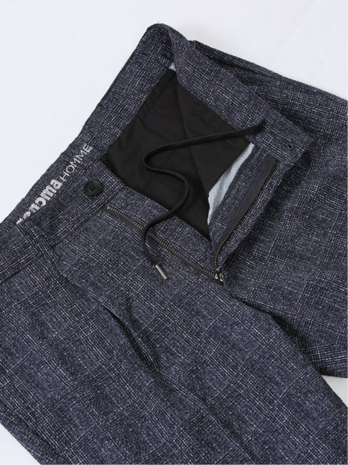 サッカープリント トラウザーパンツ(セットアップ可能)