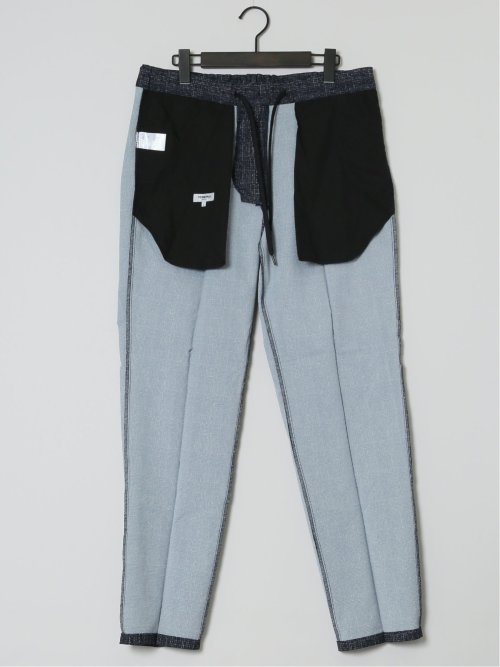 サッカープリント トラウザーパンツ(セットアップ可能)