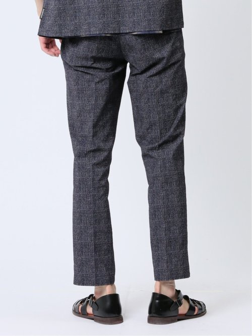 サッカープリント トラウザーパンツ(セットアップ可能)