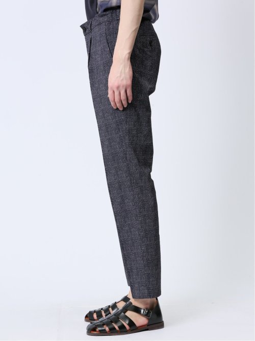 サッカープリント トラウザーパンツ(セットアップ可能)