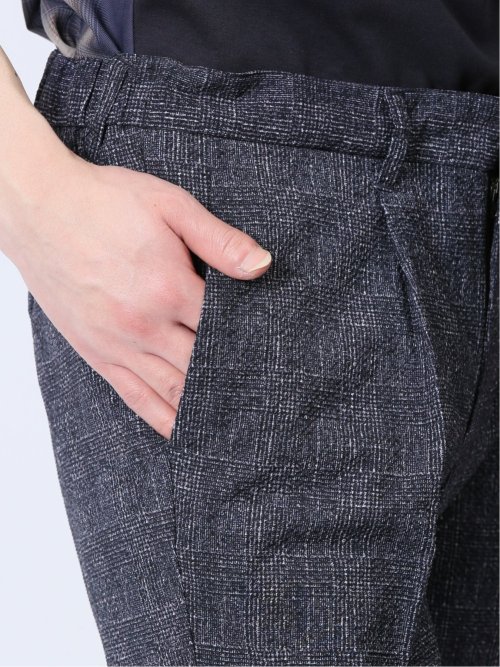 サッカープリント トラウザーパンツ(セットアップ可能)