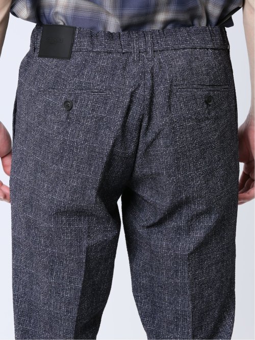 サッカープリント トラウザーパンツ(セットアップ可能)