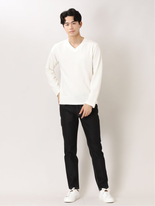 シルバーステッチ スリムデニム(セットアップ可能)