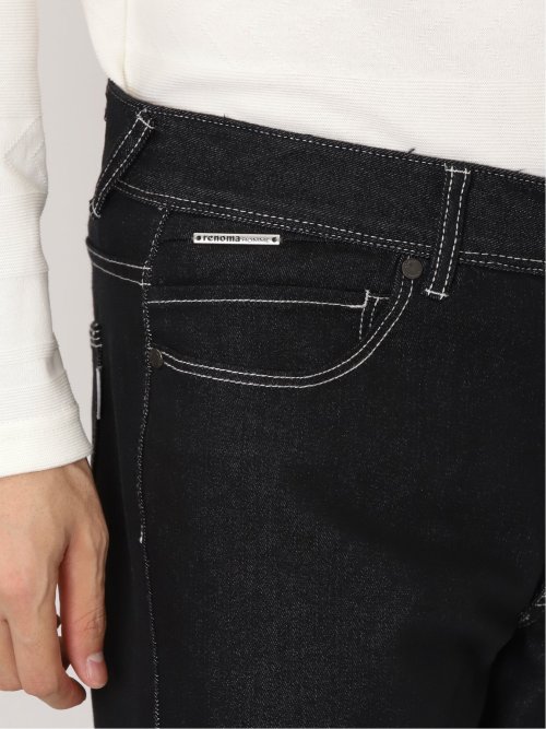 シルバーステッチ スリムデニム(セットアップ可能)