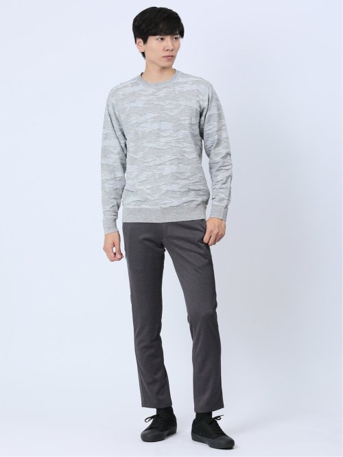 カチオンニット ZIPカーゴパンツ