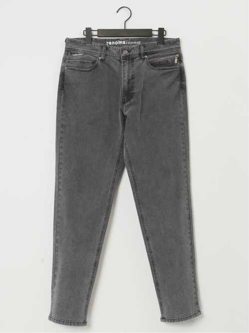 ストレッチデニム スリムパンツ(セットアップ可能)