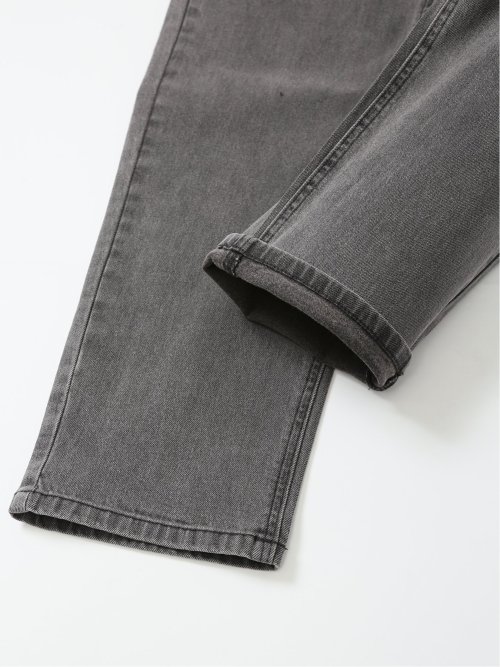 ストレッチデニム スリムパンツ(セットアップ可能)