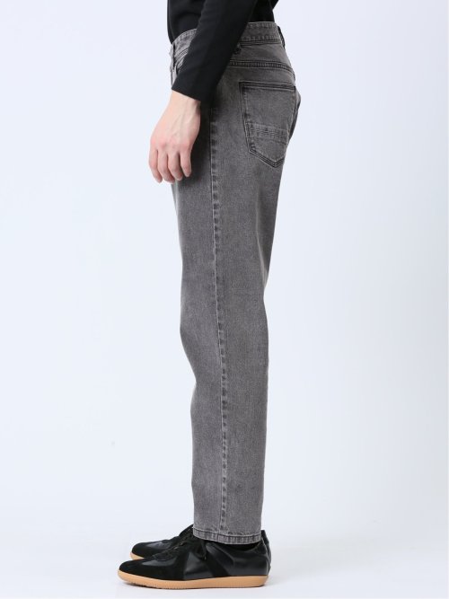 ストレッチデニム スリムパンツ(セットアップ可能)