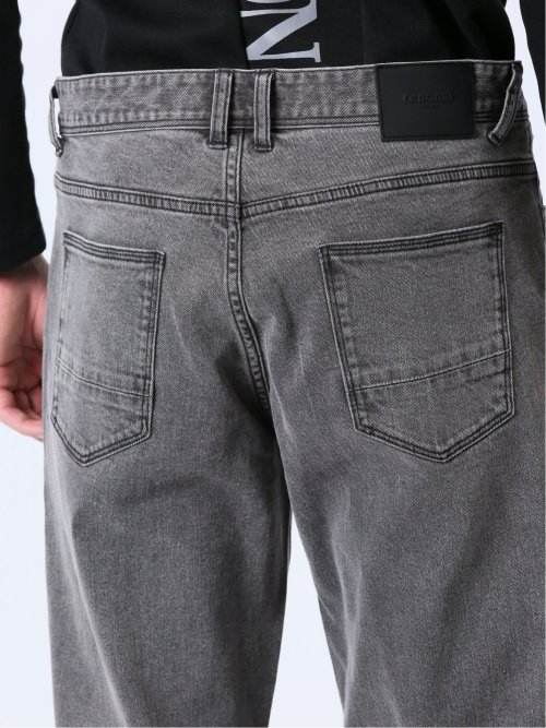 ストレッチデニム スリムパンツ(セットアップ可能)