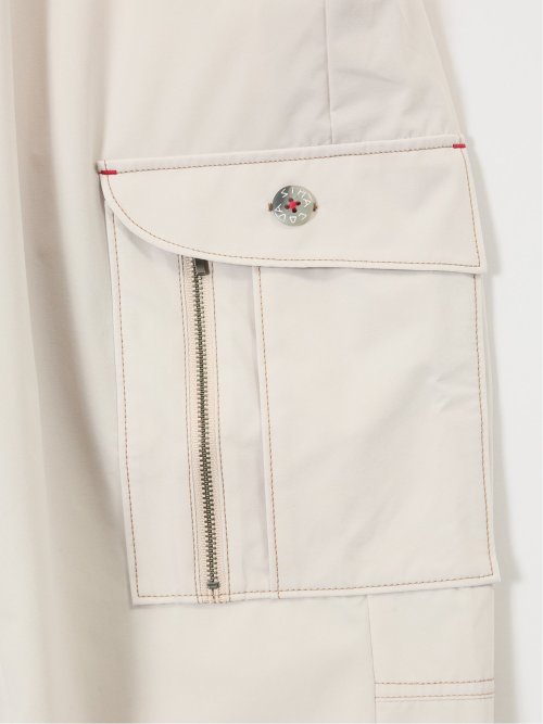 【大きいサイズ】シナコバ/SINA COVA ストレッチ 8分丈カーゴパンツ