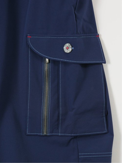 【大きいサイズ】シナコバ/SINA COVA ストレッチ 8分丈カーゴパンツ