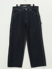 パンツ メンズ 大きいサイズ リー/LEE ワイド ペインター ワーク ダンガリーズ 綿 コットン
