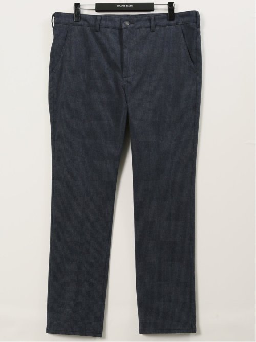 【大きいサイズ】エドウィン/EDWIN デニスラ スリムテーパードパンツ 千鳥