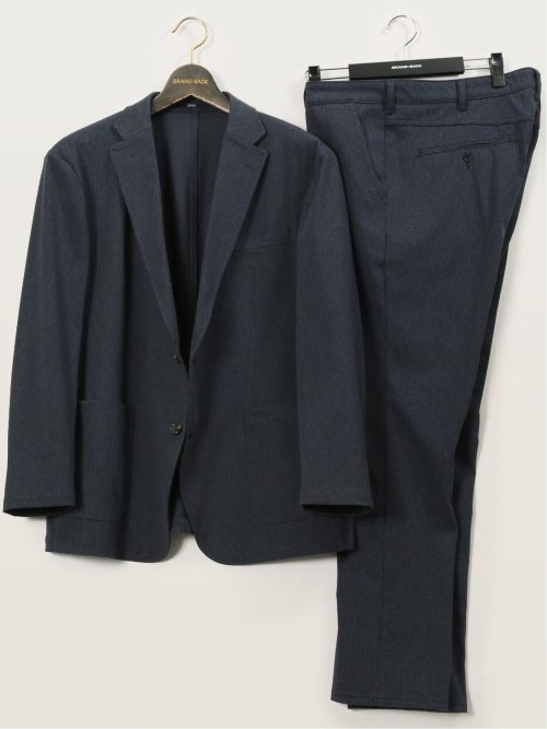 【大きいサイズ】エドウィン/EDWIN デニスラ スリムテーパードパンツ 千鳥