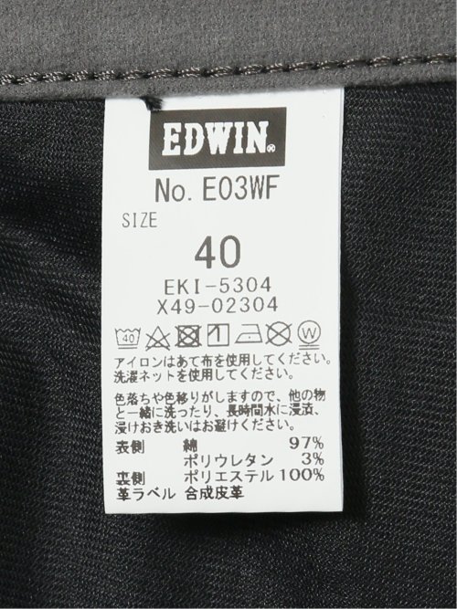 【大きいサイズ】エドウィン/EDWIN WILD FIRE レギュラーストレート デニムパンツ