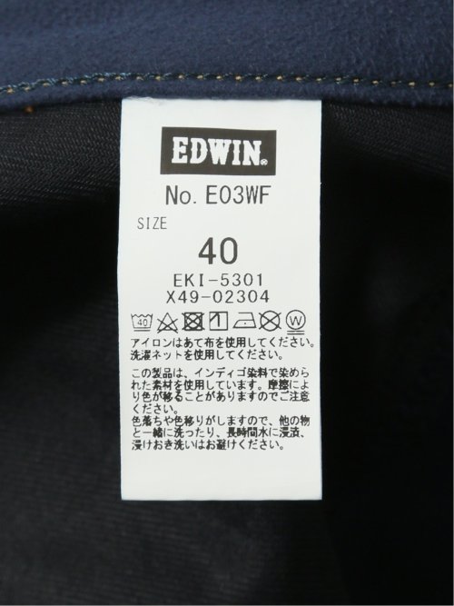 【大きいサイズ】エドウィン/EDWIN WILD FIRE レギュラーストレート デニムパンツ