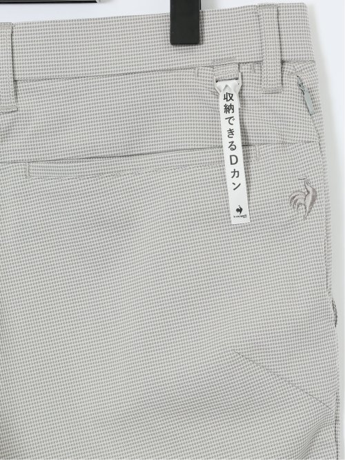 【大きいサイズ】ルコックスポルティフ ゴルフ/le coq sportif GOLF ストレッチ ミニダイヤ柄 テーパードパンツ