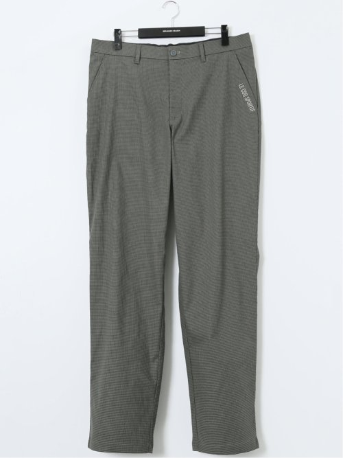 【大きいサイズ】ルコックスポルティフ ゴルフ/le coq sportif GOLF ストレッチ ミニダイヤ柄 テーパードパンツ