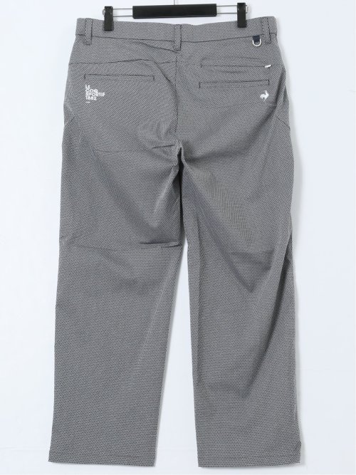 【大きいサイズ】ルコックスポルティフ ゴルフ/le coq sportif GOLF アジャスター付き トライアングル柄パンツ