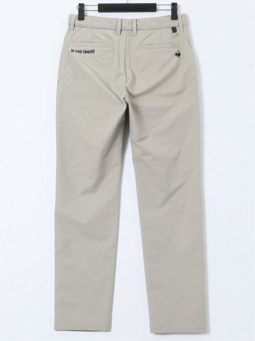 【大きいサイズ】ルコックスポルティフ ゴルフ/le coq sportif GOLF アジャスター付き ダイヤ柄パンツ