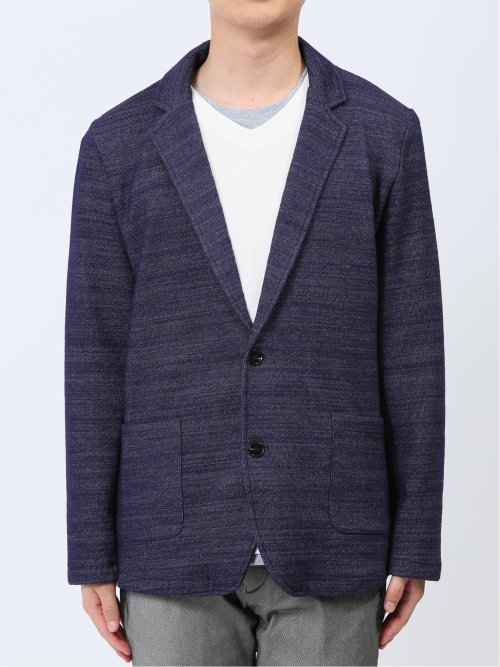 メランジ 2ボタン テーラードジャケット