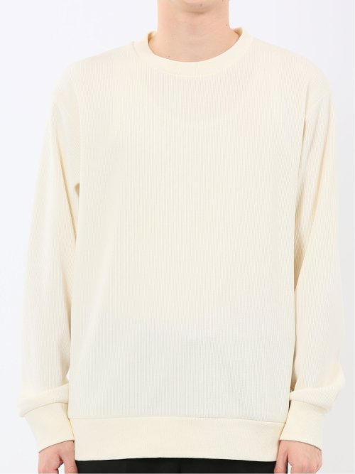 ストレッチ カットコーデュロイ クループルオーバー