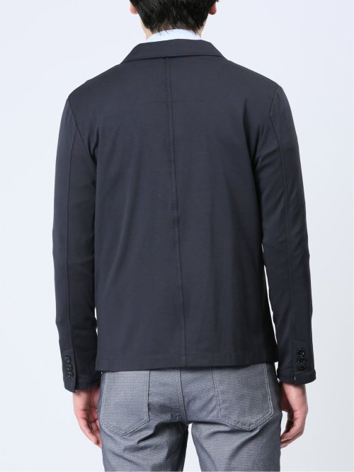 レーヨン混ストレッチ 2ボタン テーラードジャケット