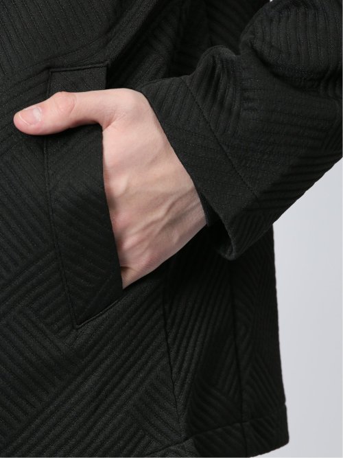 ふくれジャガード イタリアンカラージャケット