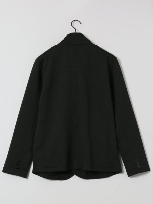 ふくれジャガード イタリアンカラージャケット