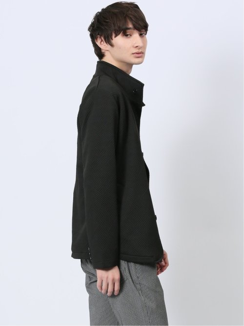 ふくれジャガード イタリアンカラージャケット