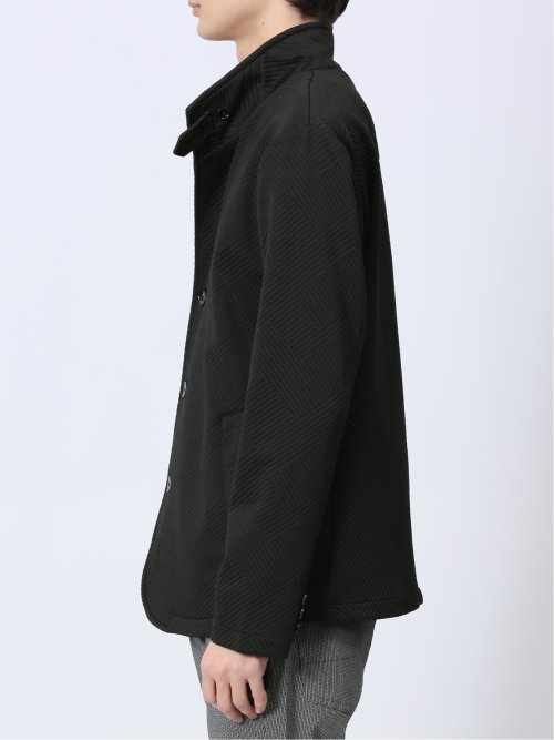 ふくれジャガード イタリアンカラージャケット