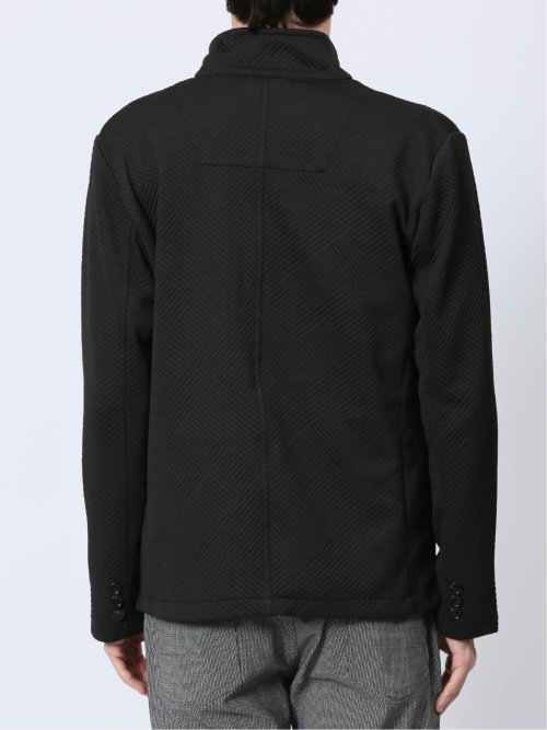 ふくれジャガード イタリアンカラージャケット