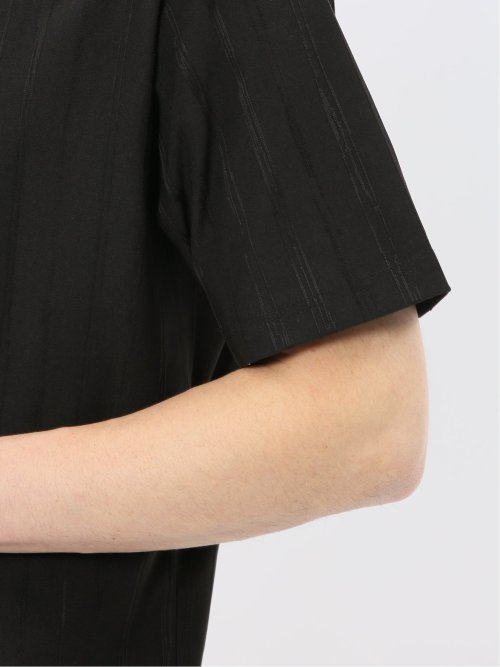 リンクス ストライプ クルーネック 半袖 Tシャツ