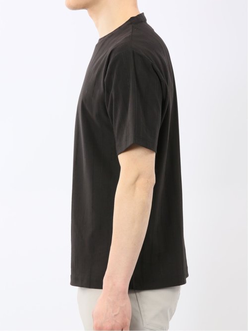 リンクス ストライプ クルーネック 半袖 Tシャツ