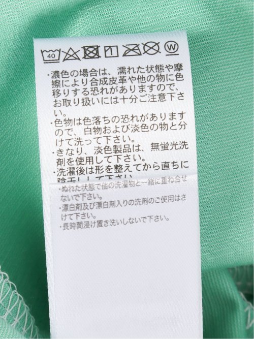 レーヨンナイロン フェイクレイヤード クルーネック長袖Tシャツ