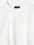 Tシャツ メンズ 長袖 ストレッチ クルーネック 幾何学 ジャガード カットモール