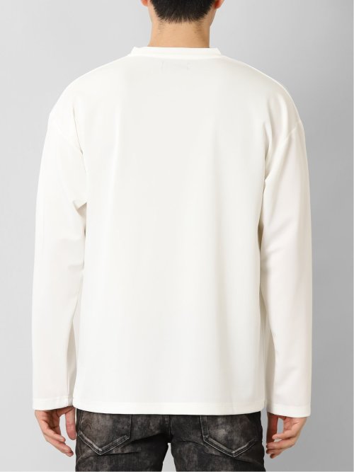 ベストパーカー&長袖Tシャツ アンサンブル