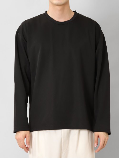 ベストパーカー&長袖Tシャツ アンサンブル